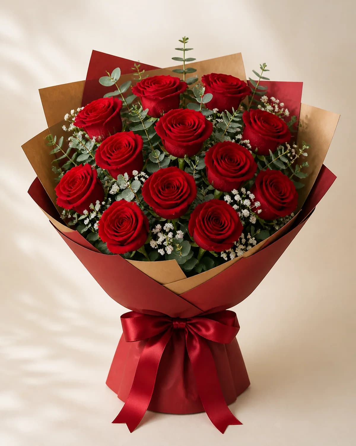 Buket Mawar Merah