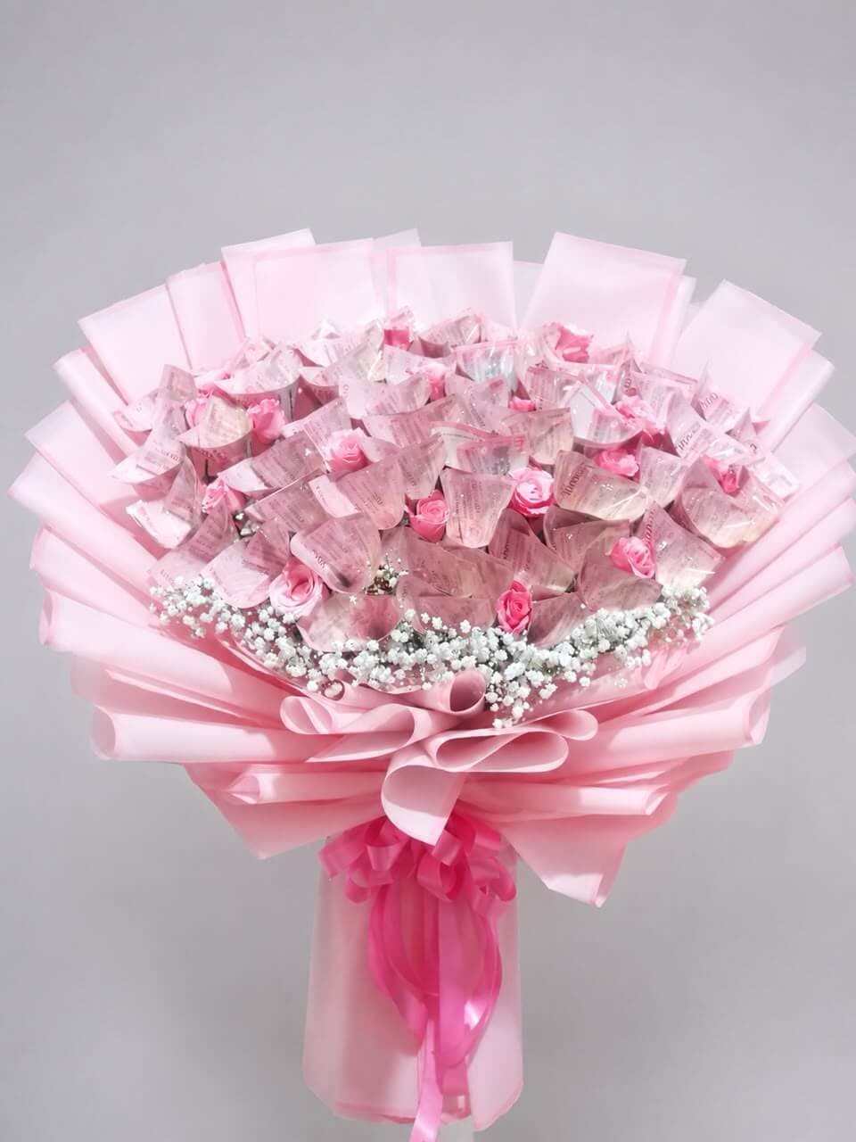 Rosé Trésor Money Bouquet
